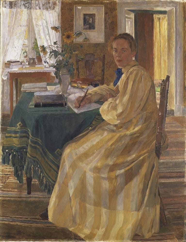 The Artist's Sister — Carl Wilhelmson