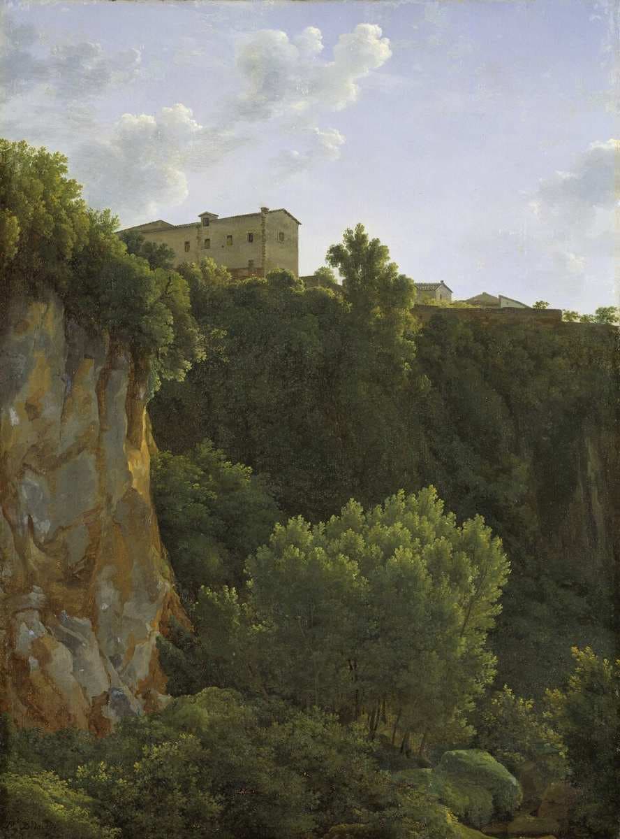 Gorge at Cività Castellana — Jean Joseph Xavier Bidauld