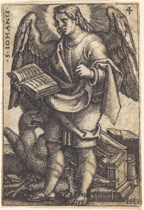 Saint John — Sebald Beham