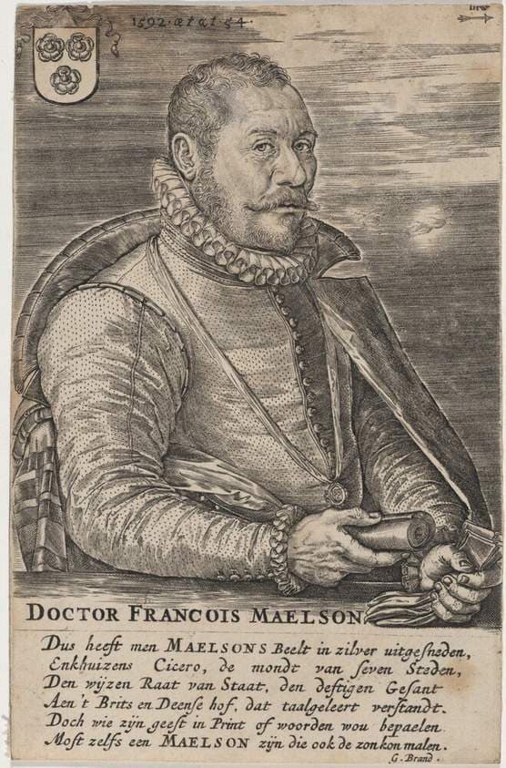 Doctor Francois Maelson — Hieronymus Wierix