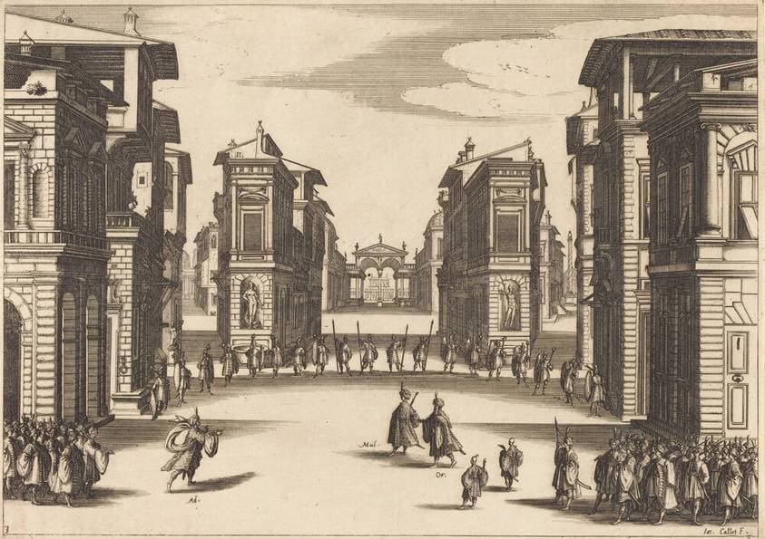 Il Solimano, Act III — Jacques Callot
