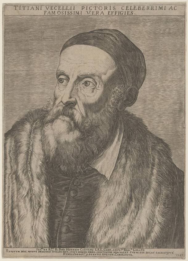 Titian — Agostino Carracci