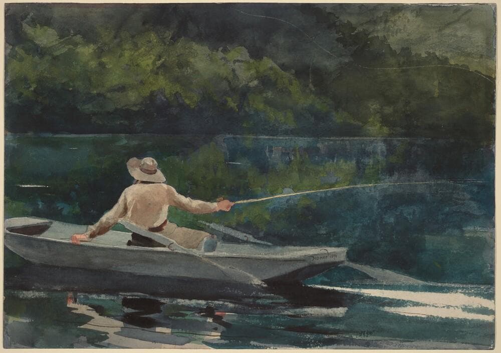 Casting, Number Two — Winslow Homer
