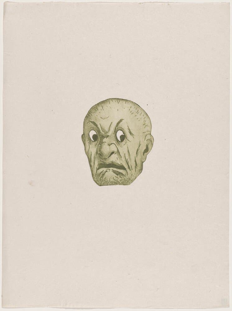 Masque — Henri-Charles Guérard