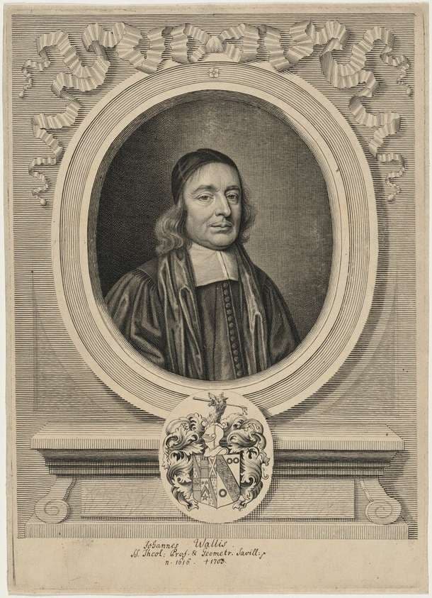 John Wallis, Mathematician — David Loggan
