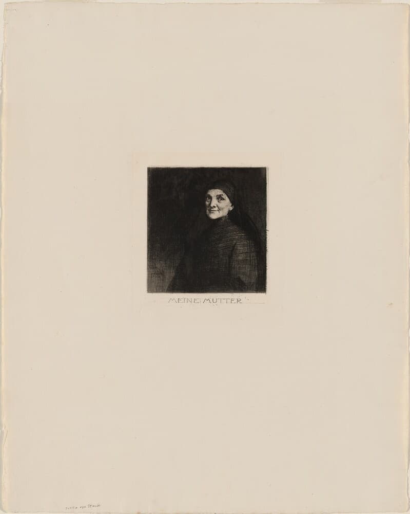 Meine Mutter (My Mother) — Franz Stuck