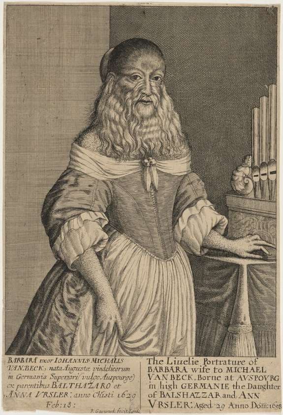 Barbara Van Beck, the Bearded Lady — Robert Gaywood