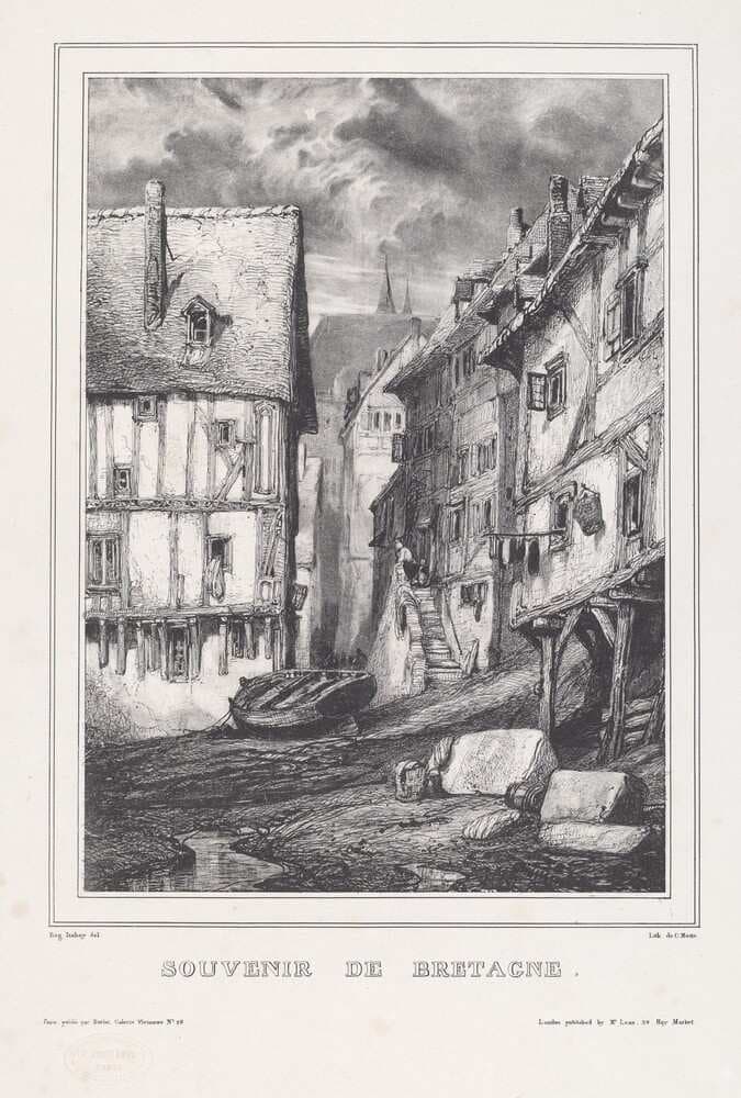Souvenir de Bretagne — Eugène Isabey