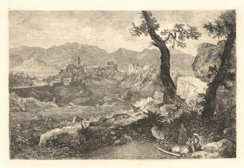 A View near Rome — George Loring Brown