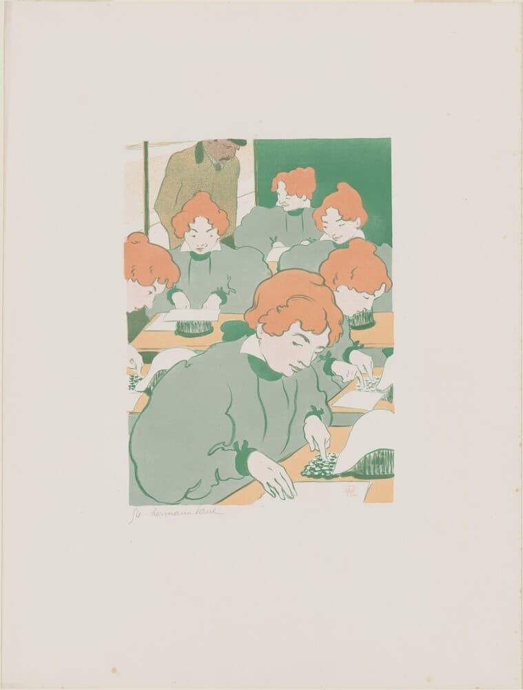 Les petits machines à écrire — Hermann-Paul