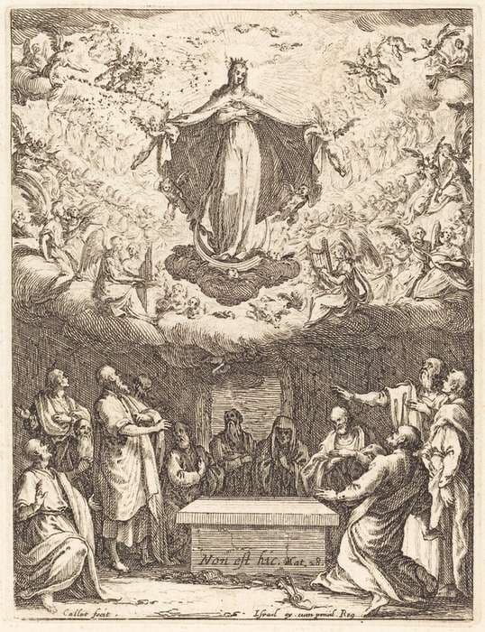 The Assumption of the Virgin — Jacques Callot