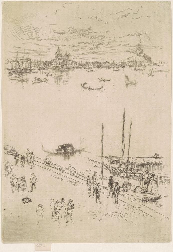 Upright Venice — James Abbott McNeill Whistler
