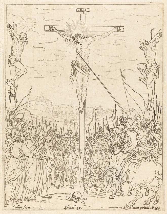 Christ on the Cross — Jacques Callot