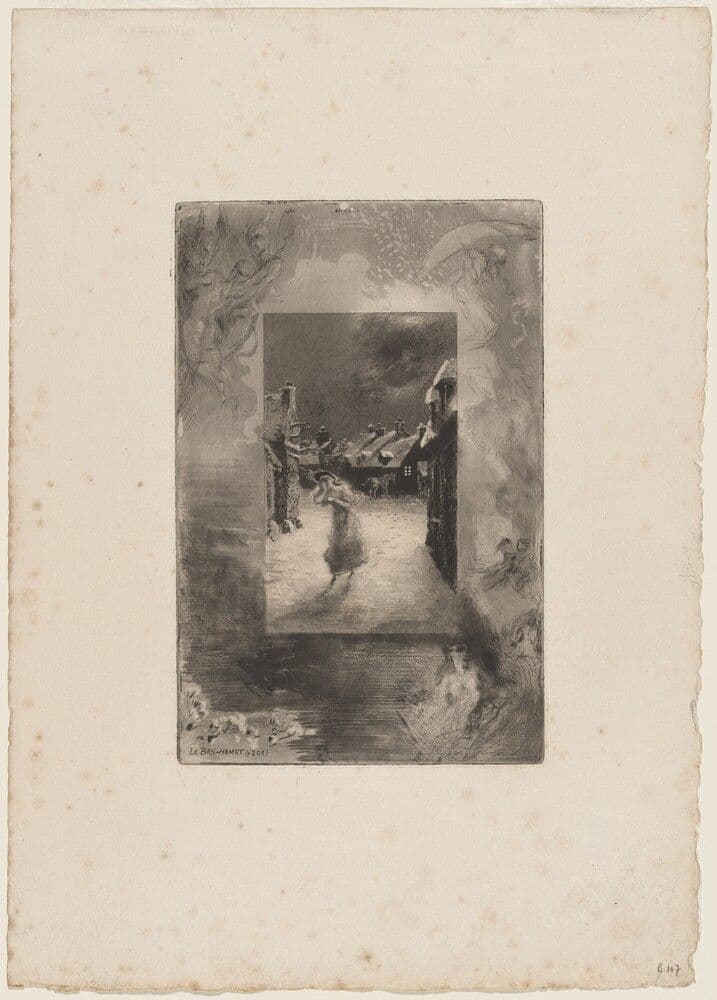 Le Bas-hamet — Félix-Hilaire Buhot