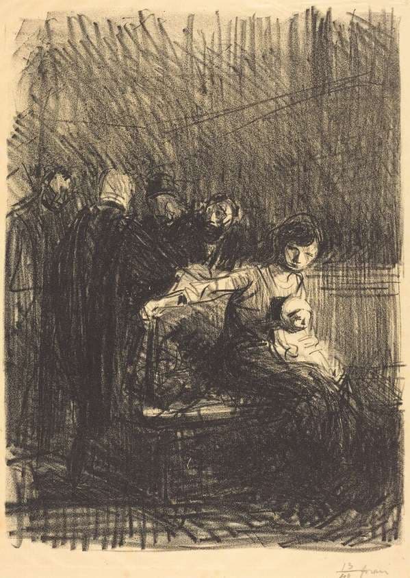 Suspension d'audience (Recess of the Hearing) — Jean-Louis Forain