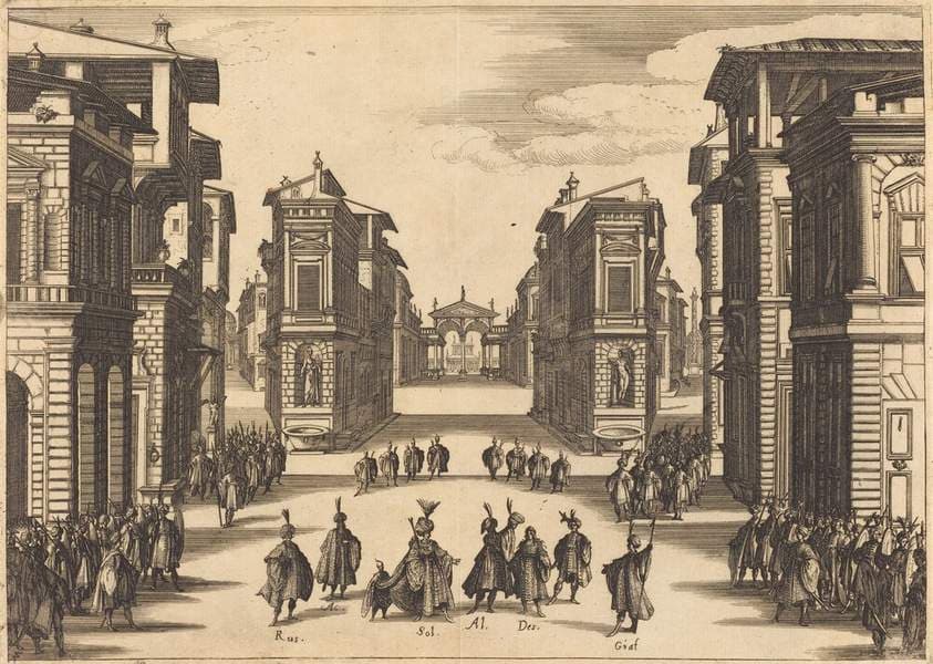 Il Solimano, Act IV — Jacques Callot