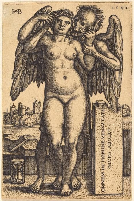 Death and the Maiden — Sebald Beham