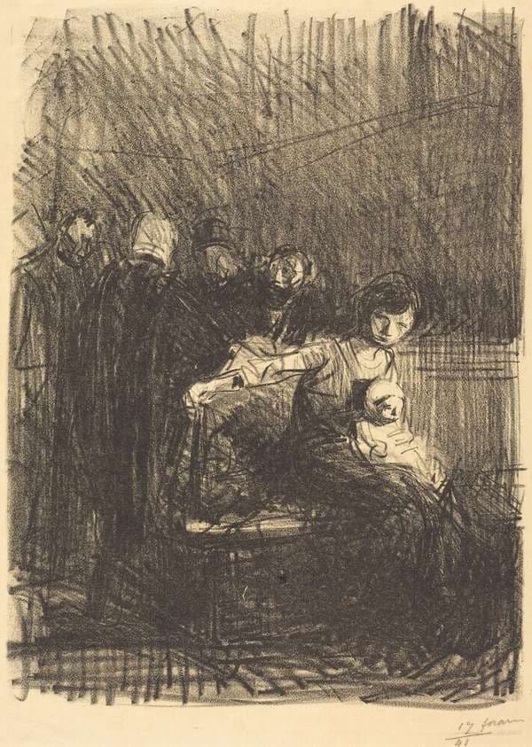 Suspension d'audience (Recess of the Hearing) — Jean-Louis Forain