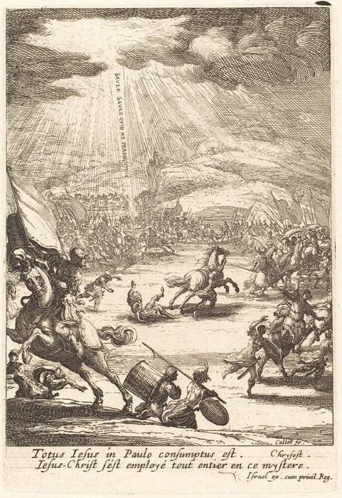 The Conversion of Saint Paul — Jacques Callot