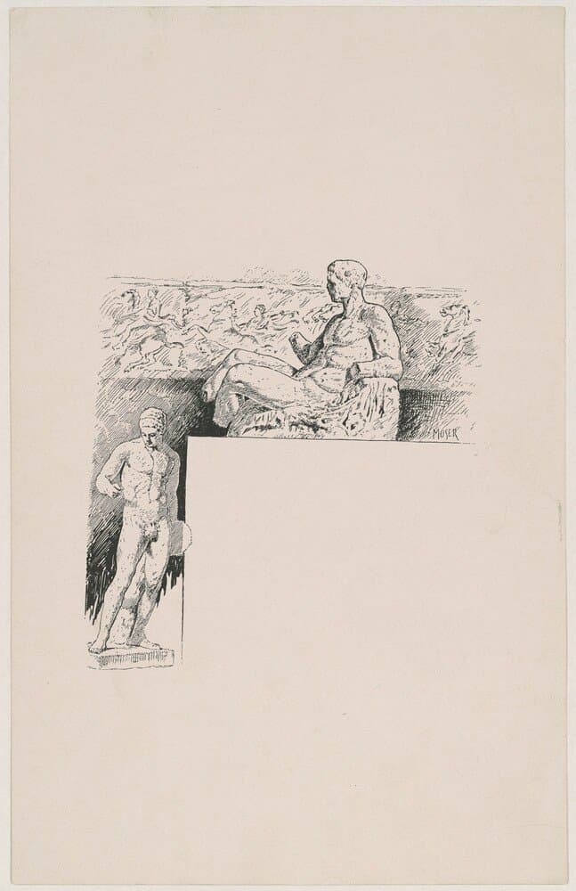 Casts from Antique Sculpture: The Parthenon — James Henry Moser