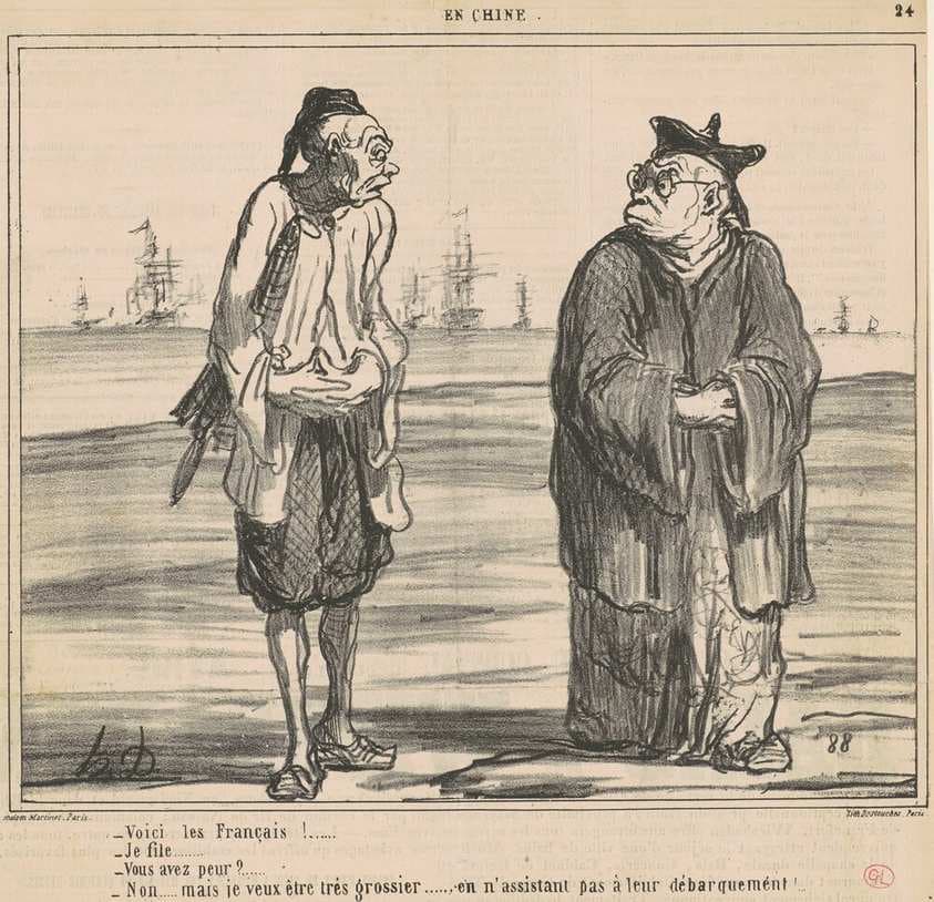 Voici les français! ... je fille ... — Honoré Daumier