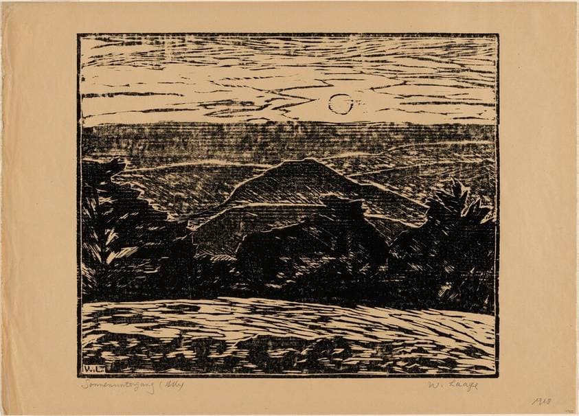 Sonnenuntergang (Alb) — Wilhelm Laage