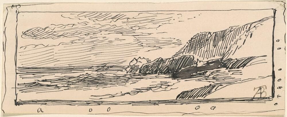 Rocky Coast — Alfred Thompson Bricher