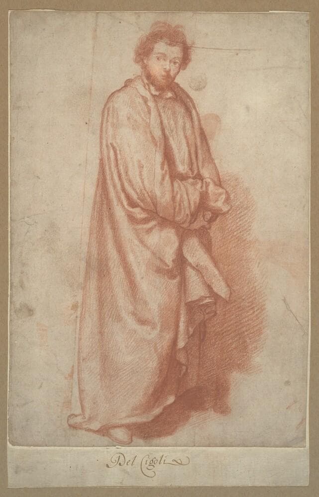 A Standing Bearded Man — Sigismondo Coccapani