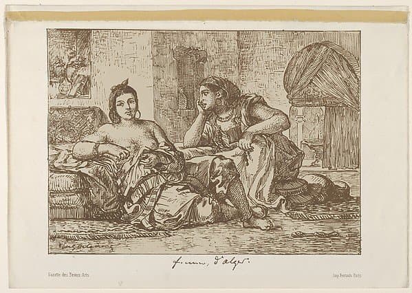 Women of Algiers — Eugène Delacroix