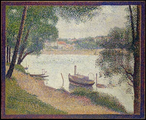 Gray Weather, Grande Jatte — Georges Seurat