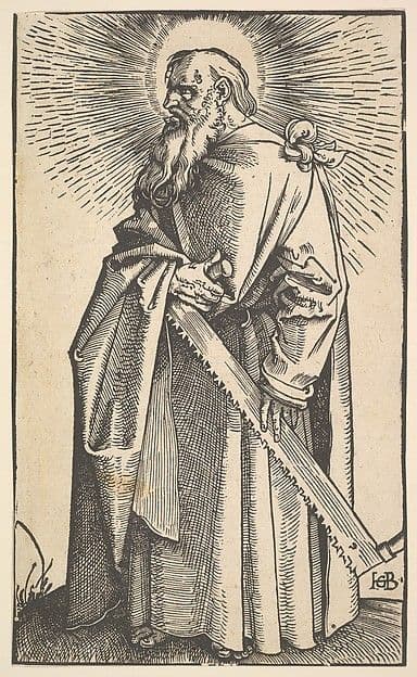 St. Simon from Christ and the Apostles — Hans Baldung