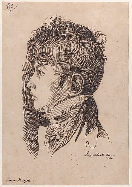 Portrait of Giovanni Ricasoli, aged 5 — Luigi Sabatelli I