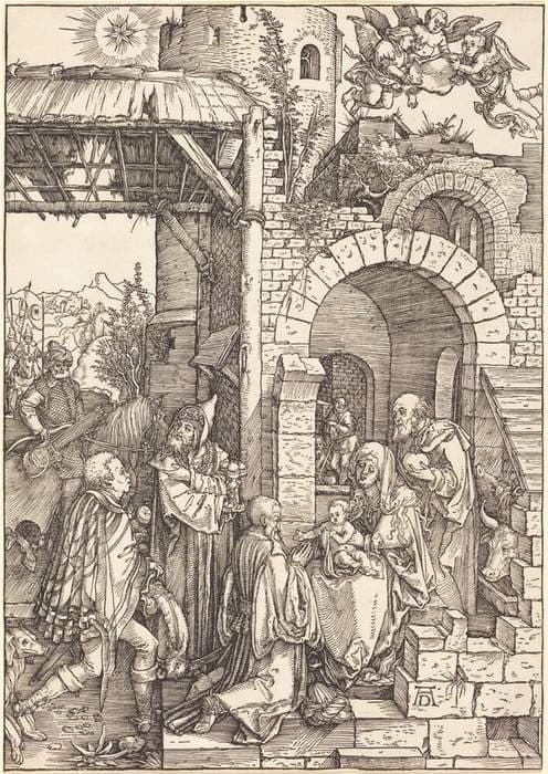The Adoration of the Magi — Albrecht Dürer