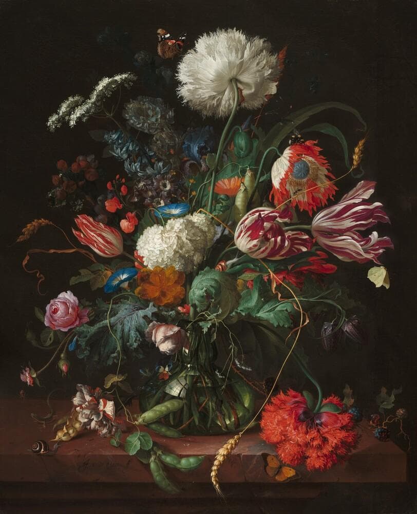 Vase of Flowers — Jan Davidsz. de Heem