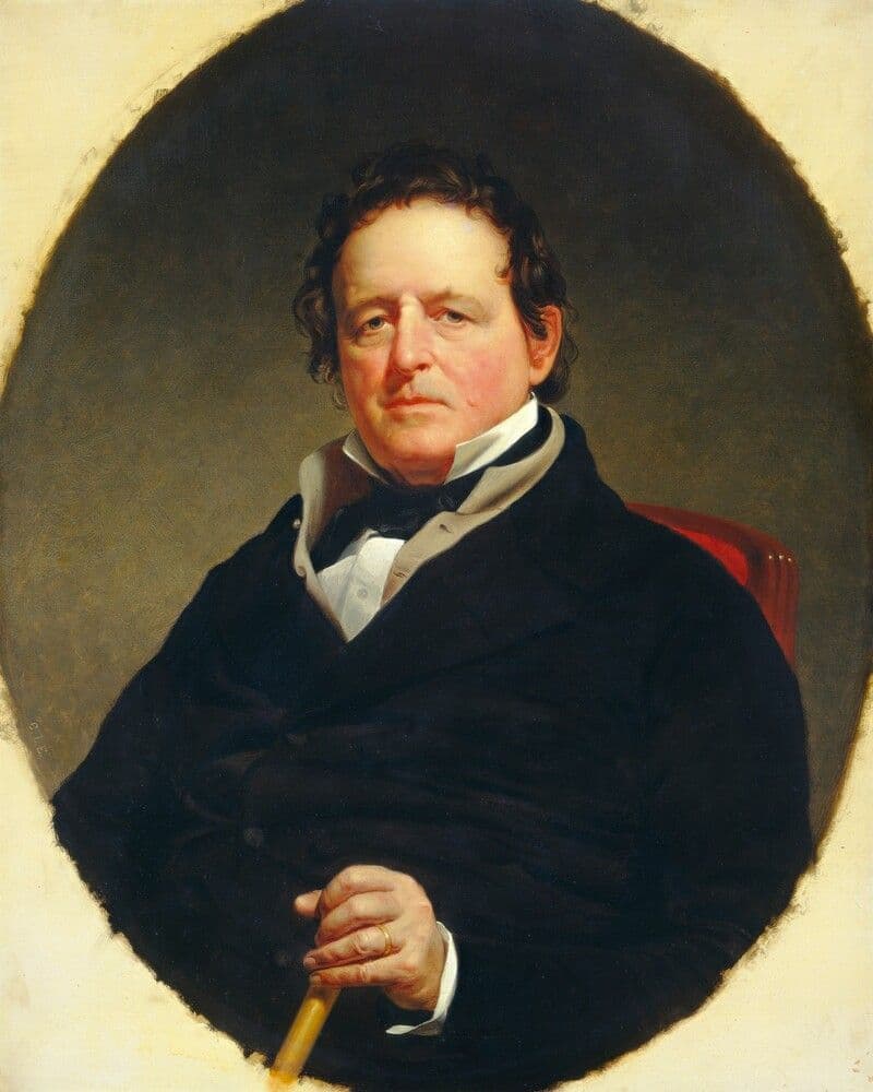 Captain Warren Delano — Charles Loring Elliott