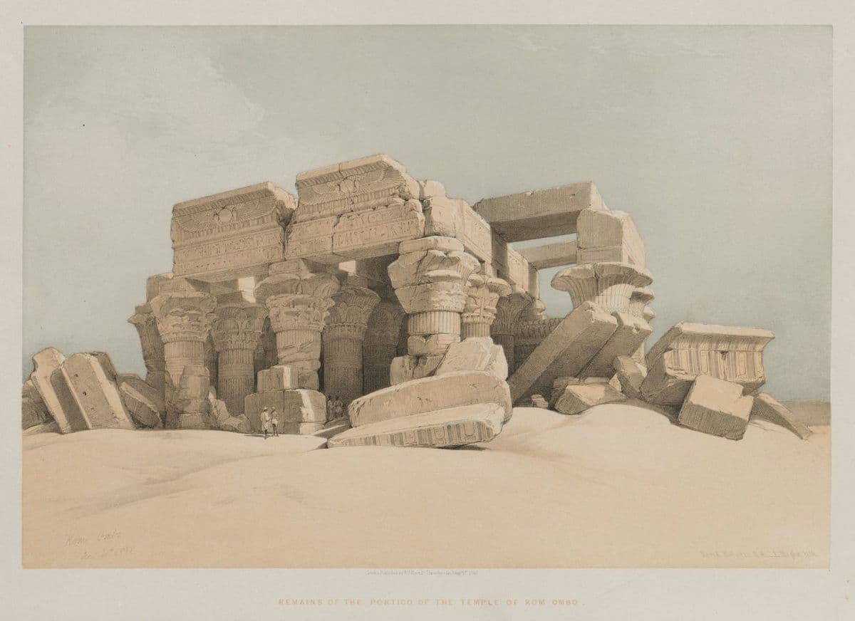 Egypt and Nubia, Volume II: Kom-Ombo — Louis Haghe