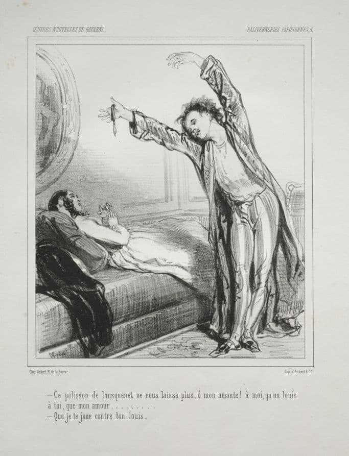 Baliverneries Parisiennes — Paul Gavarni
