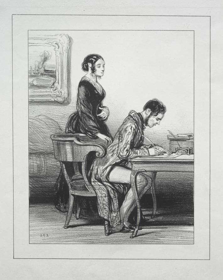 Fourberies de Femmes — Paul Gavarni