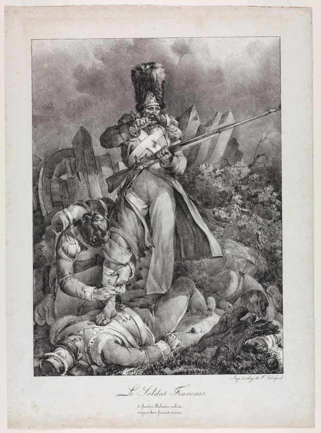 The French Soldier (Le Soldat français) — Nicolas-Toussaint Charlet