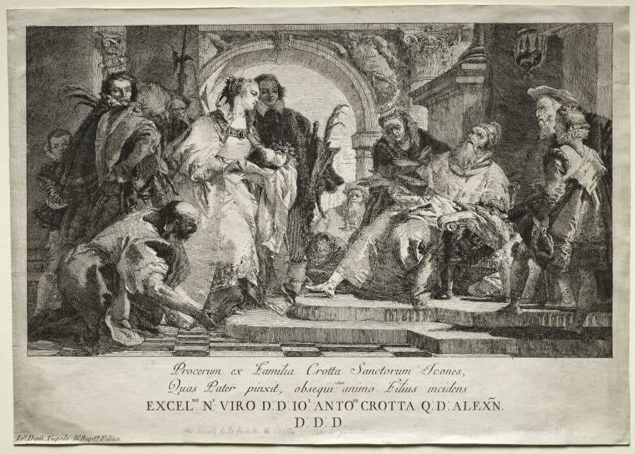 The Saints of the Crotta Family — Giovanni Domenico Tiepolo