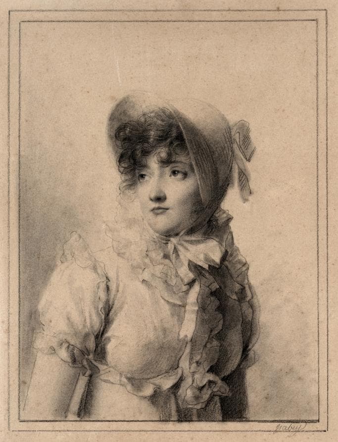 Portrait of Comtesse Starjinska — Eugène Isabey