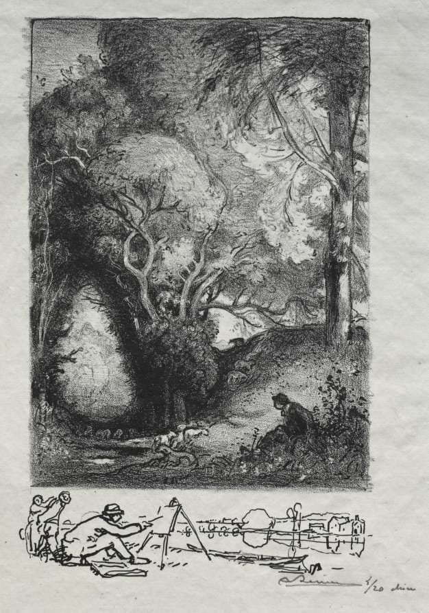 La Ravine en juin — Auguste Lepère