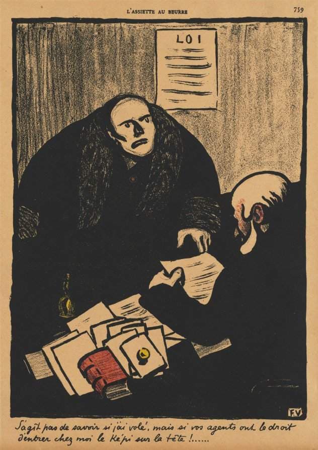 The question is, not whether... — Félix Vallotton