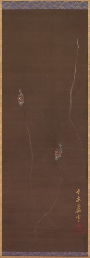 Snails — Nagasawa Rosetsu