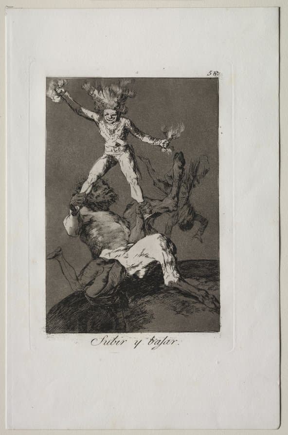 To Rise and to Fall, Plate 56 — Francisco Goya