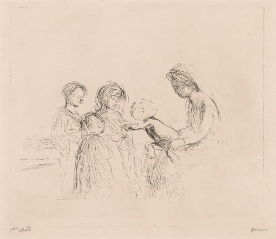 Madonna and Children — Jean-Louis Forain