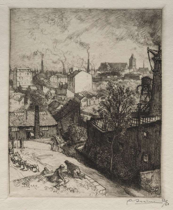 Souvenir de St. Denis — Auguste Lepère