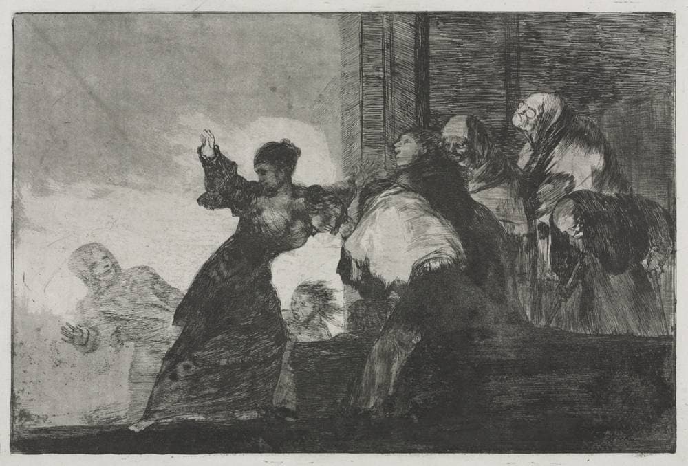 The Proverbs: Two Heads are Better than One or Poor Folly — Francisco Goya