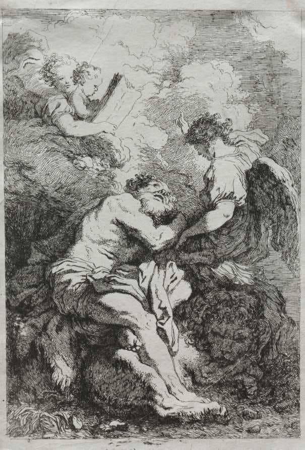 Saint Jerome — Jean-Honoré Fragonard
