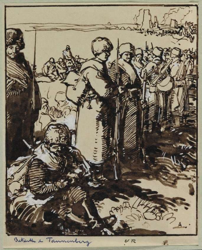 Bataille de Tannenberg — Auguste Lepère
